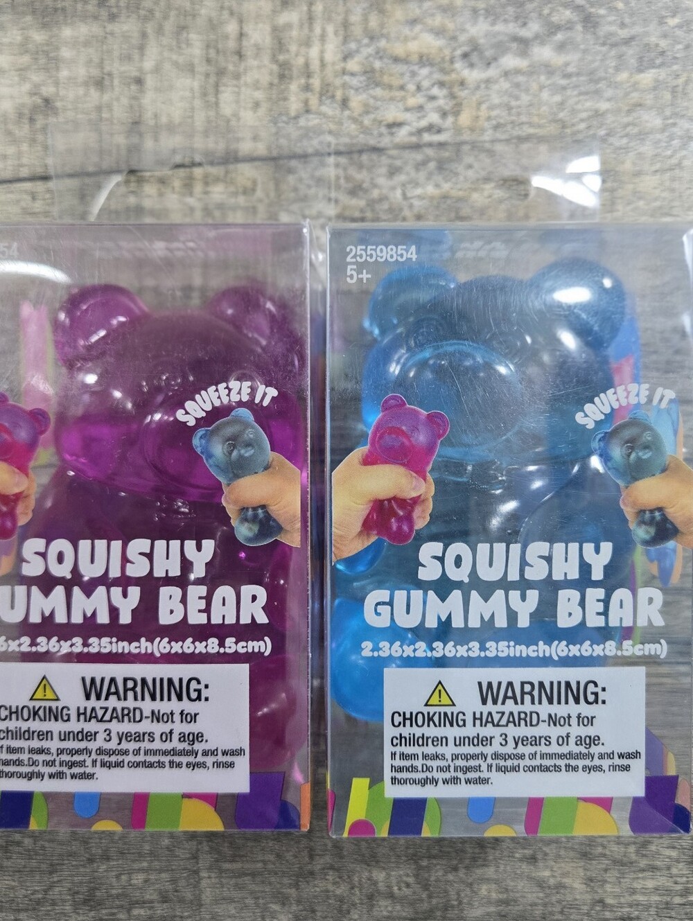Hobby Lobby- (2)Squishy Gummy Bear